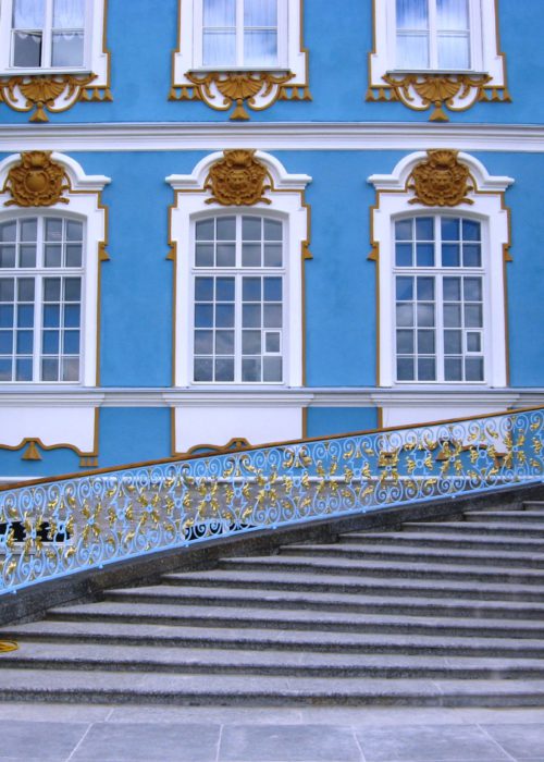 Екатерининский дворец (окна фасад 3)